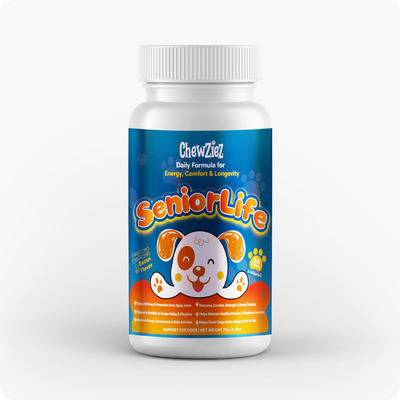 SeniorLife | 20-in-1 Complete Multivitamin & Hip + Joint Support for Senior Dogs